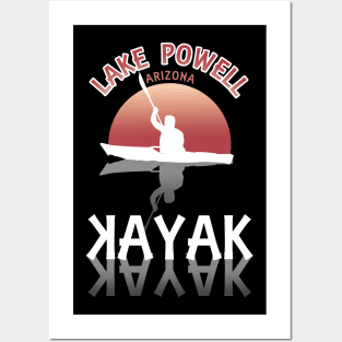 Kayaking the Lake Powell Arizona Posters and Art